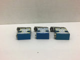 Festo RS-3-1/8 Roller Lever Valve 116 PSI --Lot of 3