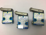 Festo RS-3-1/8 Roller Lever Valve 116 PSI --Lot of 3