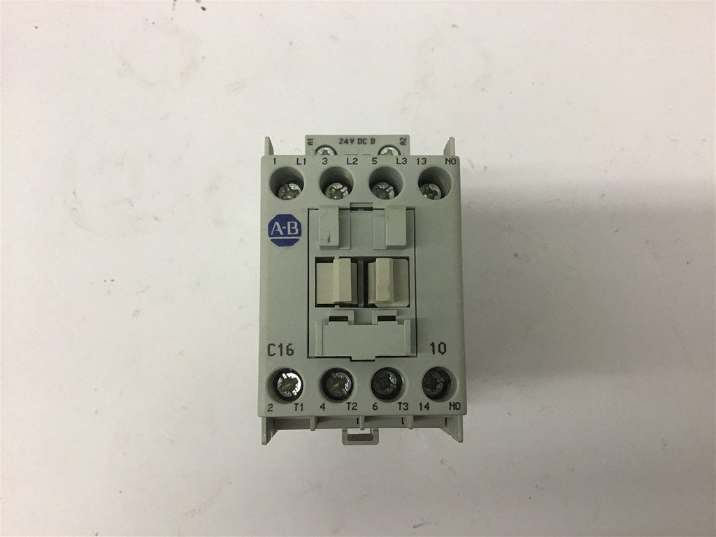 Allen-Bradley 100-C16D*10 10HP @ 460 Volts Contactor 24 VDC Coil