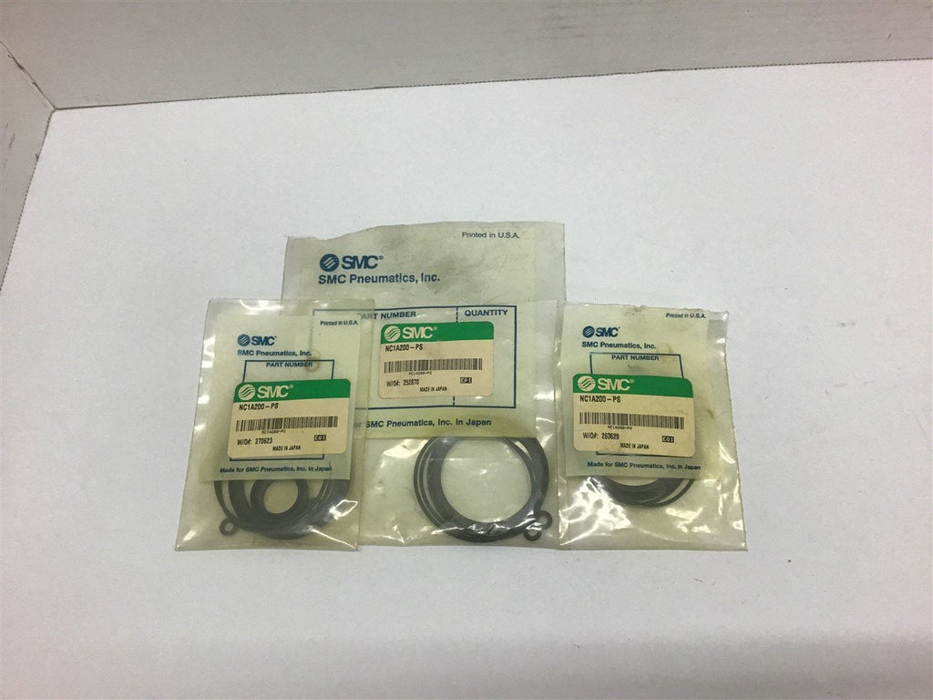 SMC NC1A200-PS Seal Kit Lot of 3