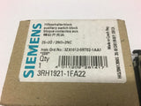 Siemens 3RH1921-1FA22 Auxiliary Contact Block
