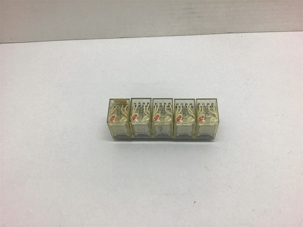 Omron MY4N Relay 110/120 Volt--Lot of 5