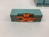 Releco S7-M 10 Amp 380 Volts Relay socket Lot of 5