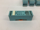 Releco S7-M10 Amp 380 volt Relay Socket Lot of 4