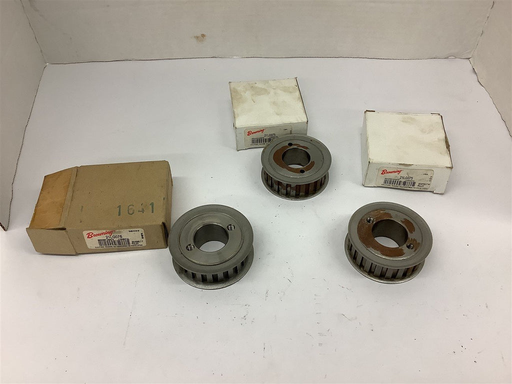 Browning 21LG075 Gearbelt Pulley Lot of 3