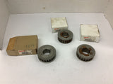 Browning 21LG075 Gearbelt Pulley Lot of 3