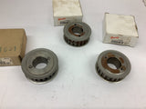 Browning 21LG075 Gearbelt Pulley Lot of 3