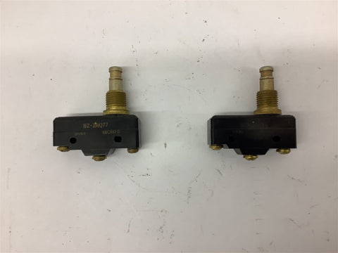 BZ-2RQ77 Micro Basic Snap Switch Lot of 2