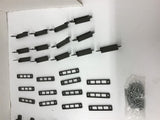 George Risk Industries GRI GRI29C Black NO And NC Contacts Lot Of 39 Pieces