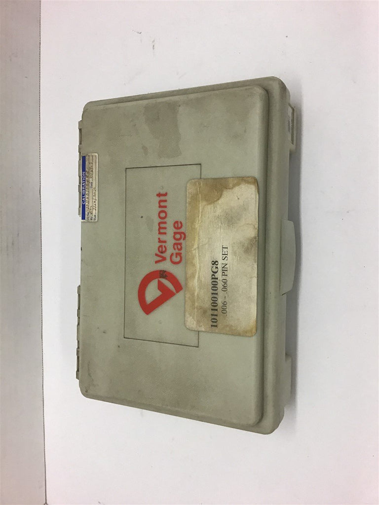 Vermont Gage 10100100PG8 0.007-0.060 Pin Set