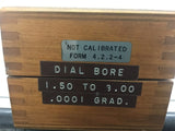 Starrett 84-111-4 dial Bore 1.500"-3.000"