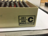 Vermont Gage 1.22-5.00 Series BM Plug Gauge Set
