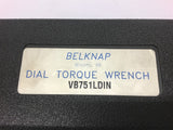 Belknap VB751LDIN Dial Torque Wrench