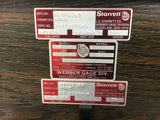 Starrett 81981.12 Webber Gage AG18TR Angle Gage Block