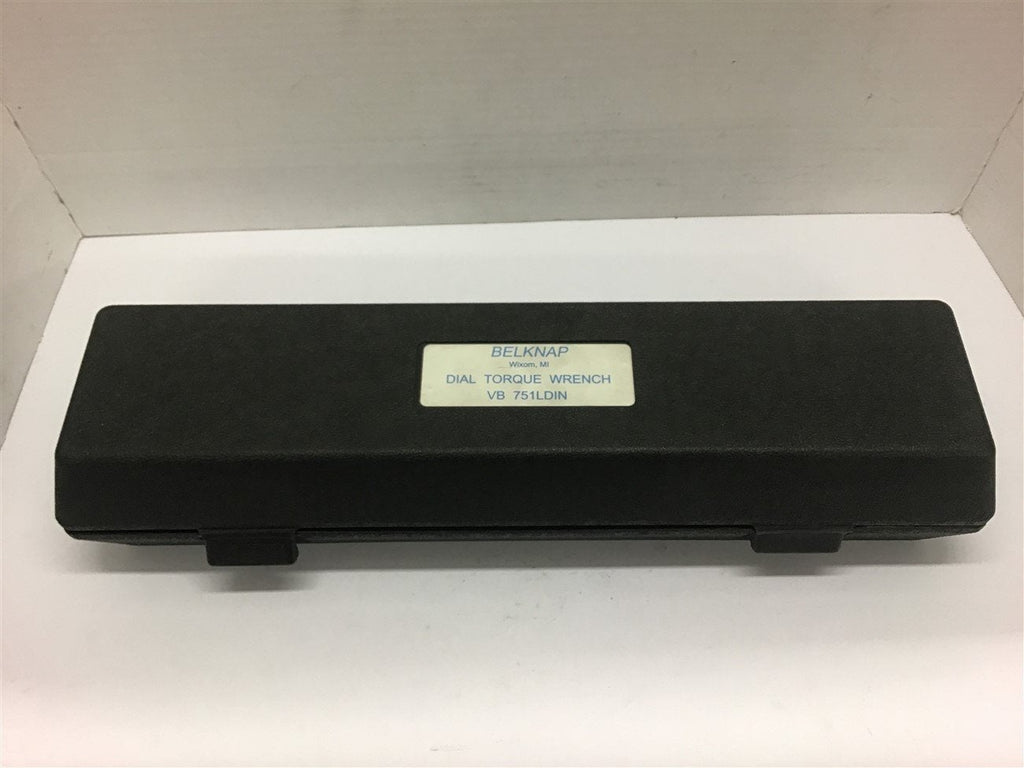 Belknap VB751LDIN Dial Torque Wrench BME Bearings and Surplus