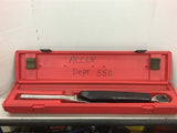 Proto 61262A Dial Torque Wrench 0-250 FT. LBS. in Case