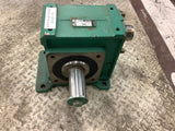 Leroy Somer MB2501S1B00D 195445701/001 Left Angle Gear Reducer 10:1 Ratio