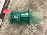 Leroy Somer CB 2002 BD1 B5 U Inline Gear Reducer 25:1 Ratio