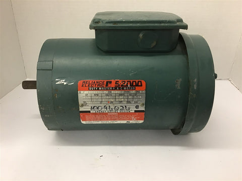 Reliance C56S/1597R 1/4 Hp AC Motor 115/208-230 Volts 1200 rpm 6P 56C Frame