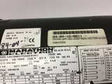 Marathon JVJ056H17T5302D 1 Hp AC Motor 460 volts 1800 Rpm 56C FR w/ Encoder