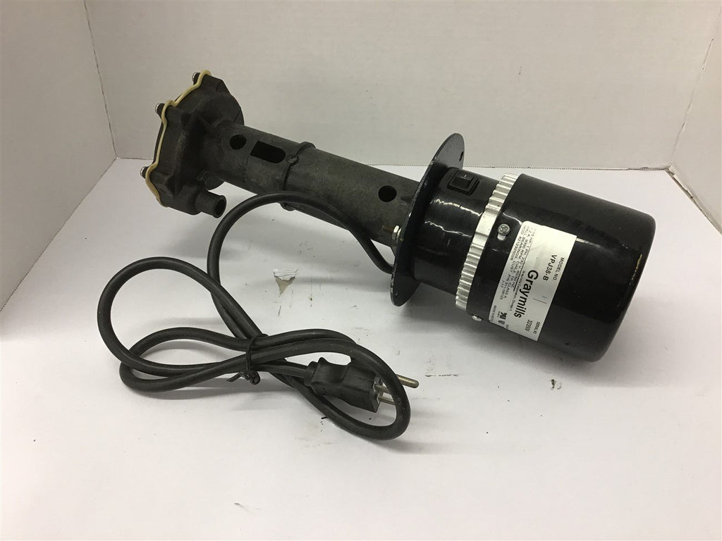 Graymills VPJ38-B 1/15 Hp AC Motor 230 Volts 3000 Rpm