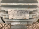 Electromech M-3754-1 5 HP AC Motor 230/460 Volts 1800 rpm 4P 184T Frame