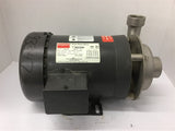 Daiyton 3N236F 1 1/2 Hp AC Motor with Pump 208-220/440 Volts 3600 Rpm 2P 56J