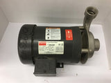Daiyton 3N236F 1 1/2 Hp AC Motor with Pump 208-220/440 Volts 3600 Rpm 2P 56J