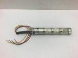 Patlite MES-T 24 VDC 0.2 Amp Super Slim Stack Light Signal Tower Red Steady LED