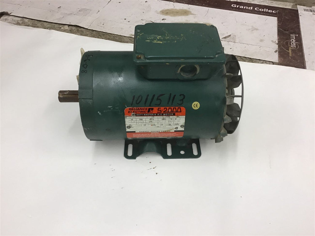 Reliance P14H1426R 1 Hp AC Motor 208-230/460 volts 1200 Rpm 6P 145TC F –  BME Bearings and Surplus