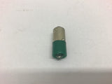 LED Green Miniature Bulb Lamp T3-1/4 MB-6-28V --Lot of 10