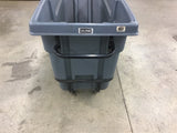 Uline H-4185GR Tilt Truck Gray 1/2 Cubic Yard
