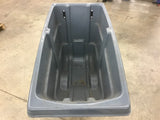 Uline H-4185GR Tilt Truck Gray 1/2 Cubic Yard