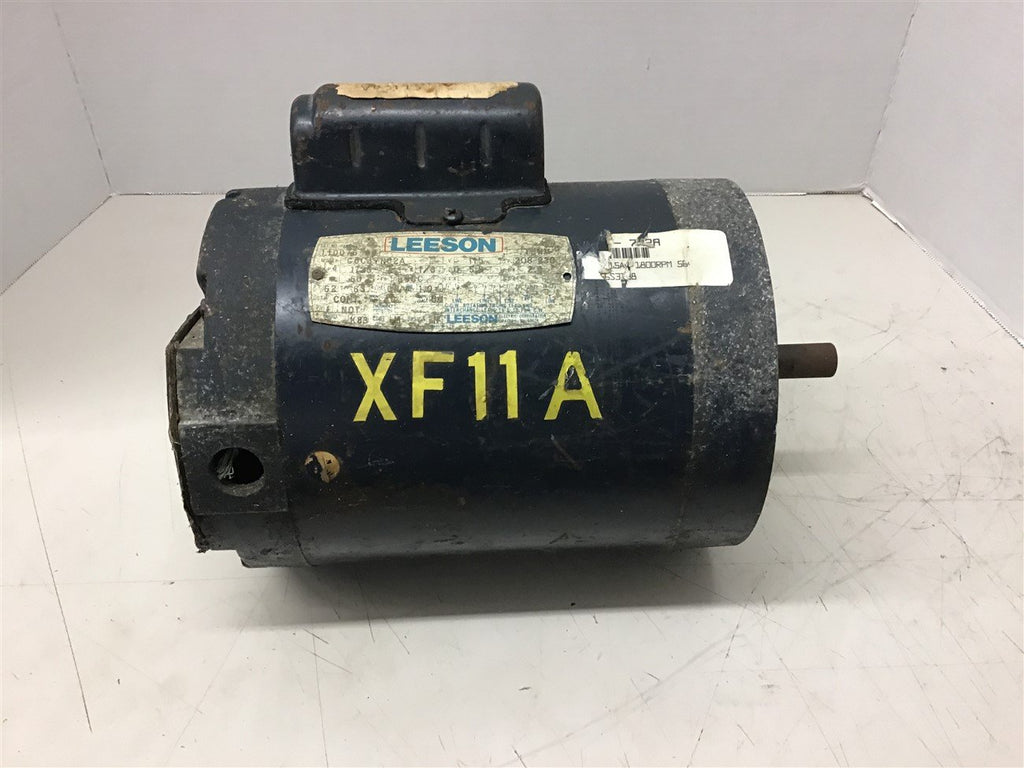 Leeson 11076-00 1/3 HP AC Motor 115/208-230 Volts 1800 Rpm 4P 56C Frame