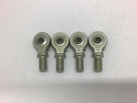 Durbal PM8 Rod End Bearing 3/8" Bore 1/4 FNPT--Lot of 4