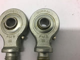 Durbal PM8 Rod End Bearing 3/8" Bore 1/4 FNPT--Lot of 4