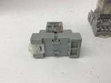 Schneider Electric 782XDX2M4L 120 Vac Relay with Base 1 Lot of 3