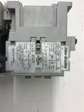 Allen-Bradley 100-C09*10 Contactor 460 V @ 5 HP 120 V Coil w/ 193-ED1CB 1.0-5.0
