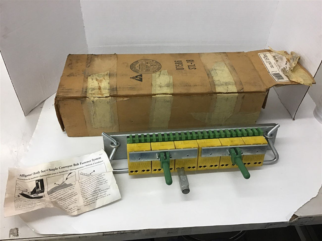 Alligator RSC187 ST5-5 Read Set Staple Conveyor Belt Fastener System