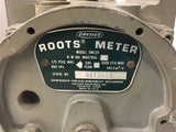 Dresser 5M125 Roots Meter Rotary Gas meter 125 PSI 5000 CFH