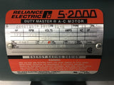 Reliacne C48S1501P 1/3 HP AC Motor 115/208-230 V 1800 Rpm 4P 48 Frame Single Ph