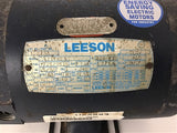 Leeson 100123.00 1/4 Hp AC Motor 208-230/460 Volts 1800 Rpm 4P 48 Frame