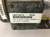 Baldor L3401 .17 HP AC Motor 115/208-230 volts 1200 Rpm 6P 48 Frame