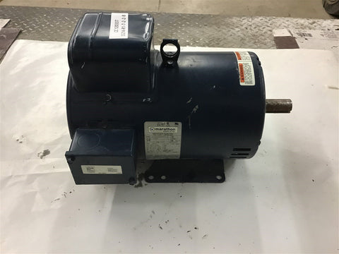 Marathon L108A 7 1/2 HP AC Motor 208-230 Volts 3600 Rpm 4P Single Phase 184T
