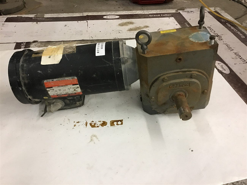 Reliance P14X1487P 2 Hp AC Gear Motor 230/460 Volts 1800 Rpm 4P 30:1 Ratio