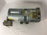 Gast 1023-101-C583X Pump 3/4 Hp 1800 Rpm 100-115/208-230 Volts Single Phase