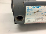 Century C153 1/4 HP AC Motor 115/230 Volts 1800 Rpm 4P 48CY Frame