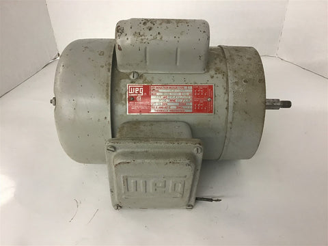 Weg B45C1091 3/4 Hp AC Motor 115/208/230 Volts 3600 Rpm 2p 56C Frame