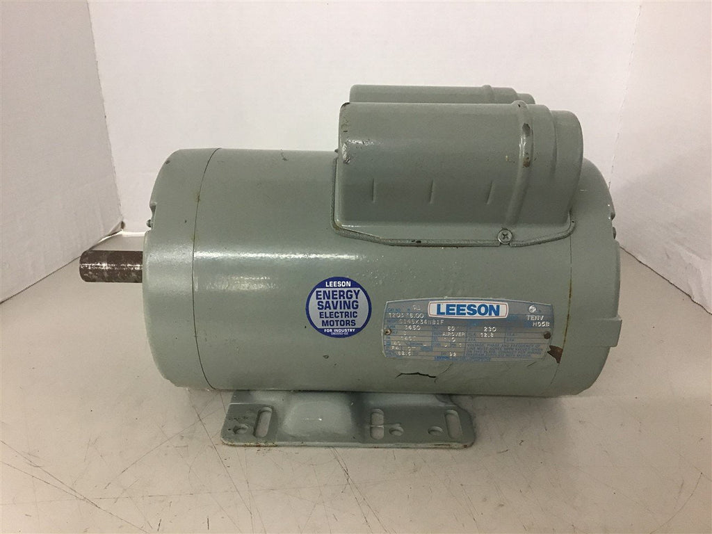 Leeson 120376.00 3 HP AC Motor 230 Volts 3600 Rpm 2P 145T Frame