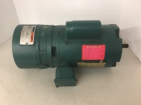 Reliance C56H3653M 3/4 Hp AC Brake Motor 115/230 Volt 1800 Rpm 4P 56C Frame